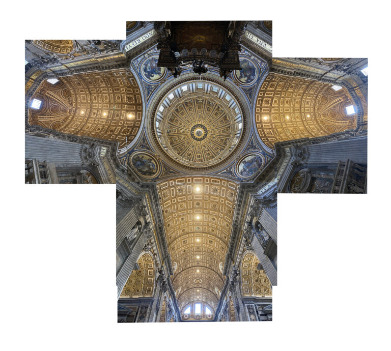 Lees meer over het artikel St Pieter, plafond, Vaticaanstad